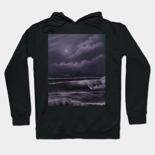 Violet Seascape Hoodie